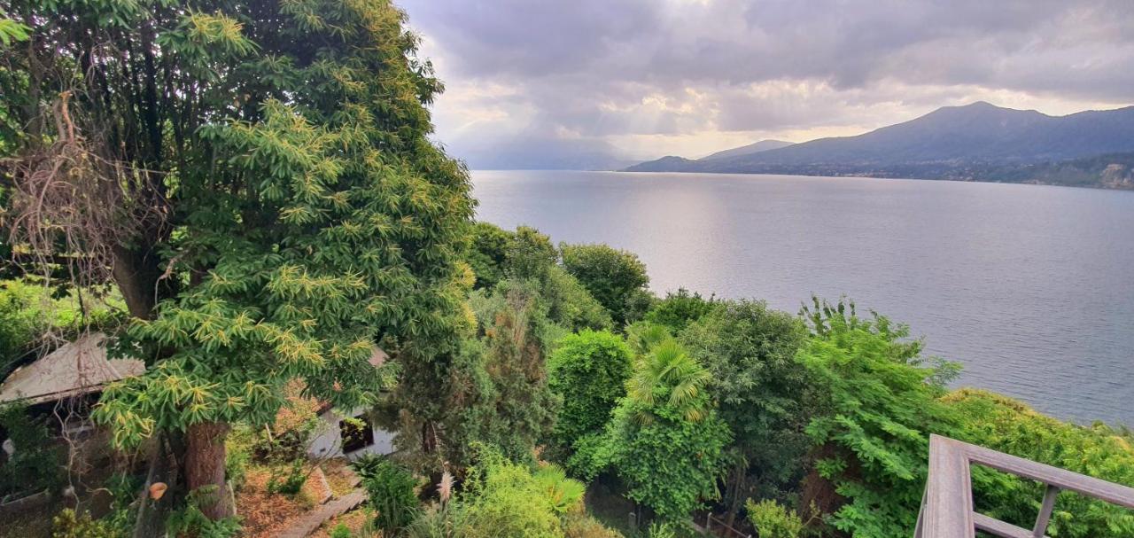 Bella Vista Lago Maggiore Ghiffa Bagian luar foto