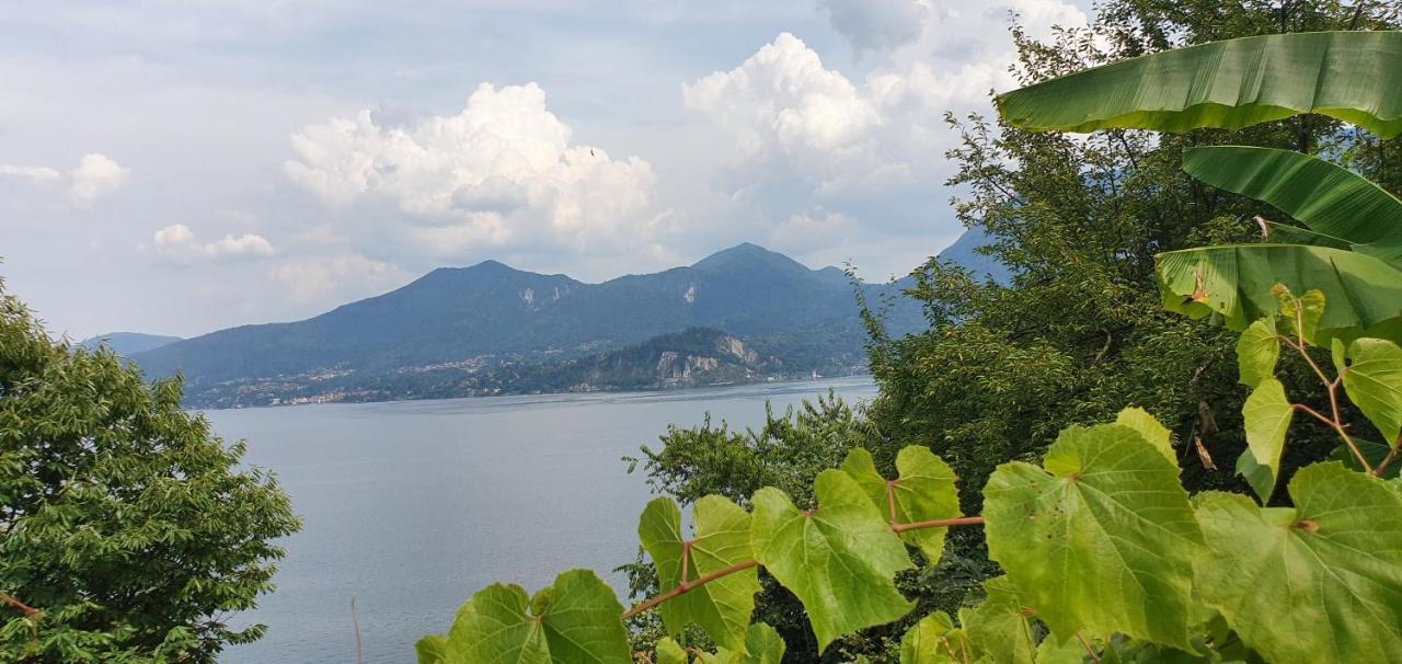 Bella Vista Lago Maggiore Ghiffa Bagian luar foto