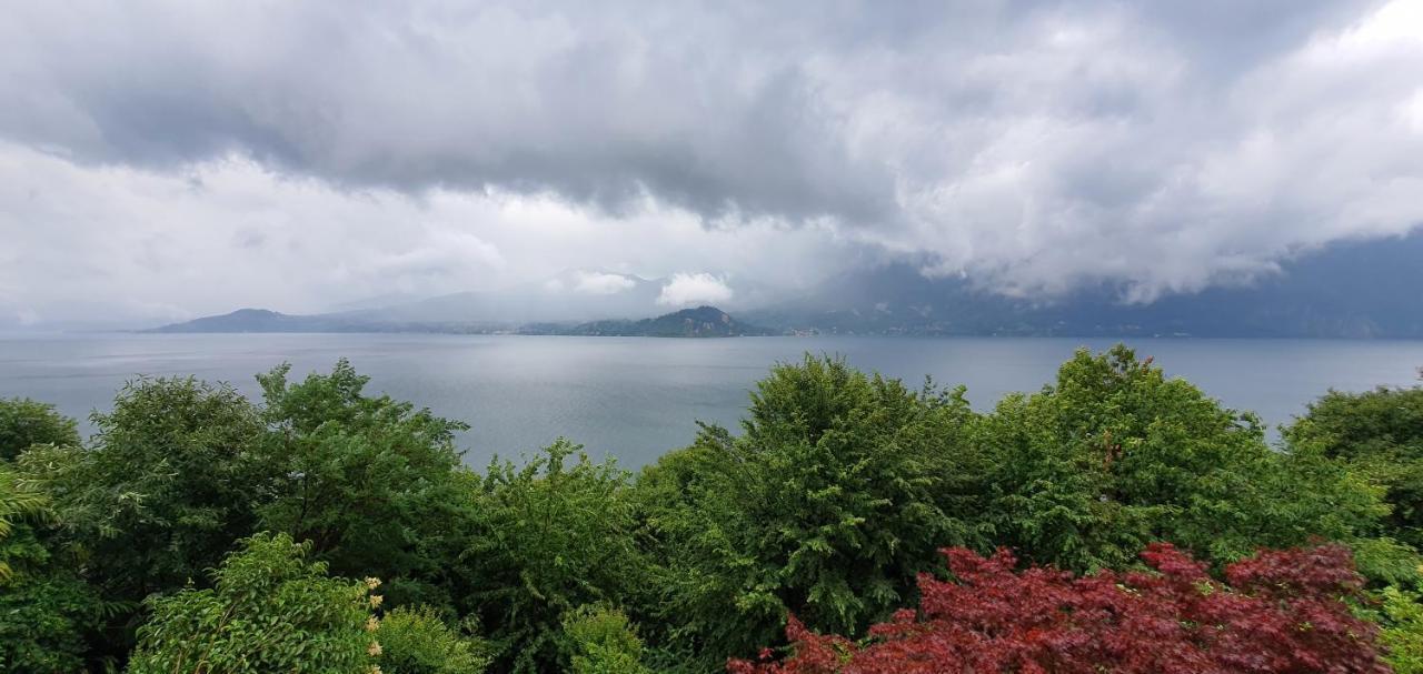 Bella Vista Lago Maggiore Ghiffa Bagian luar foto