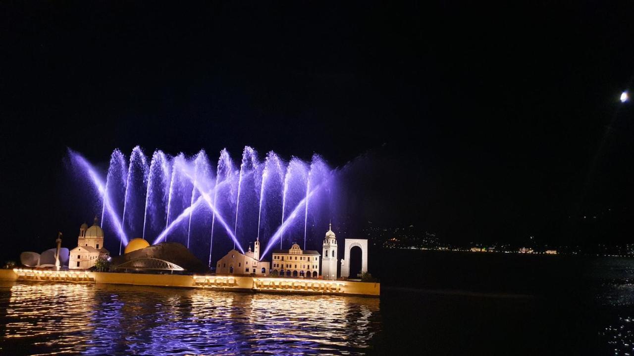 Bella Vista Lago Maggiore Ghiffa Bagian luar foto