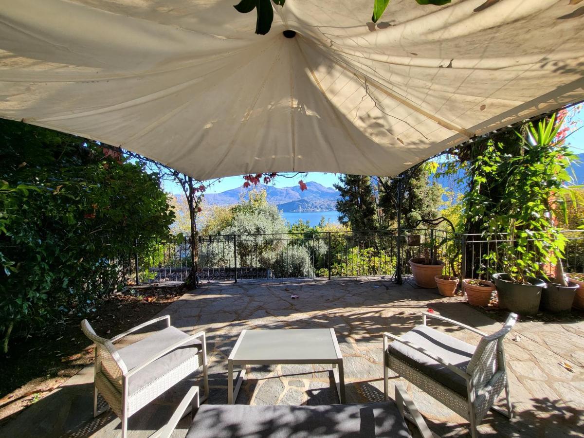 Bella Vista Lago Maggiore Ghiffa Bagian luar foto
