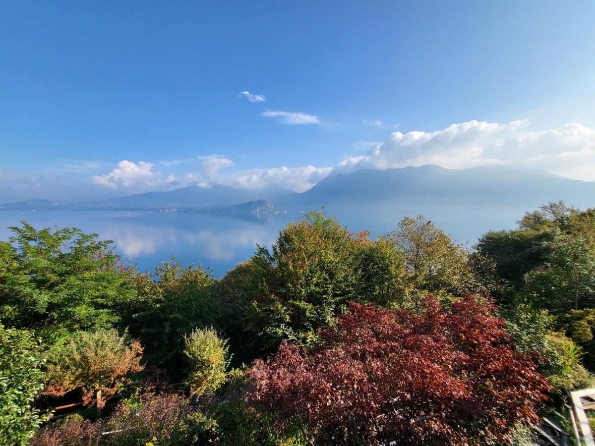 Bella Vista Lago Maggiore Ghiffa Bagian luar foto