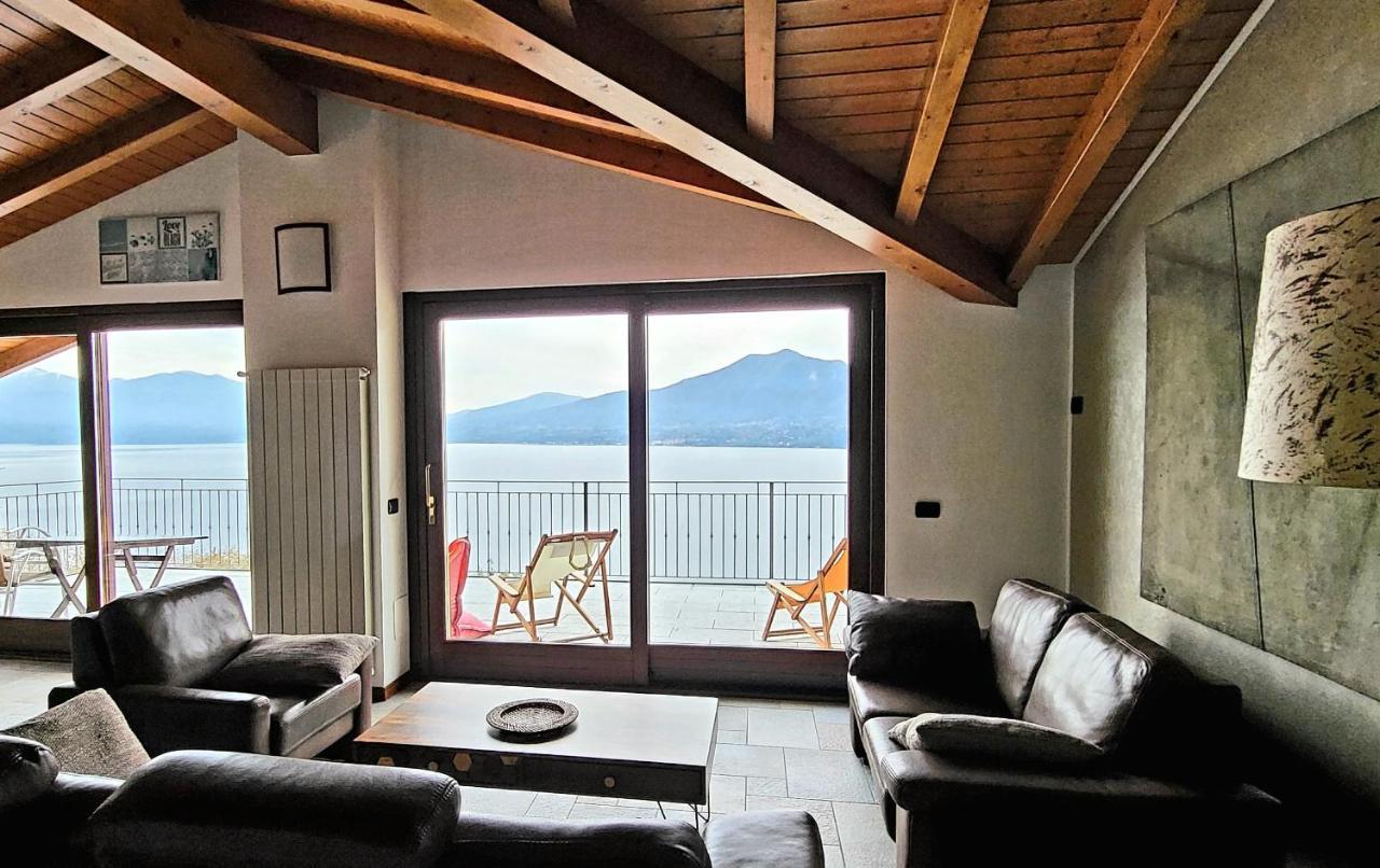 Bella Vista Lago Maggiore Ghiffa Bagian luar foto